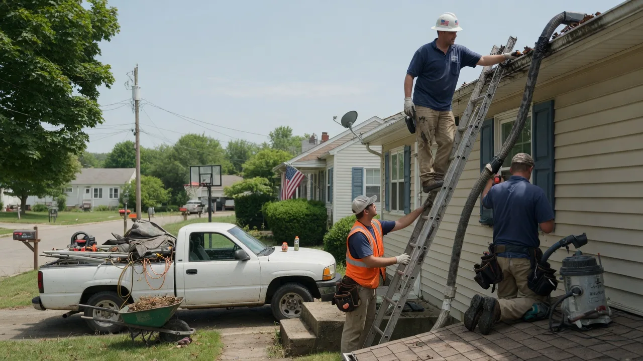 Gutter Installation in Pesotum, IL near me